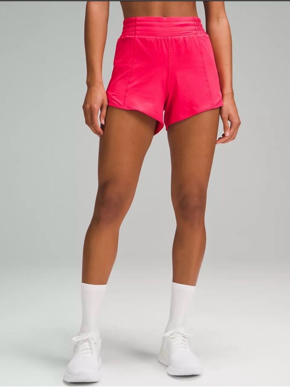 NWT lululemon Hotty Hot High-Rise Lined Short 4" Shorts size 4